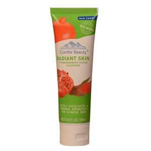 اسکراب لایه بردار پوست کامفور بیوتی مدل radiant حجم 100 میلی لیتر